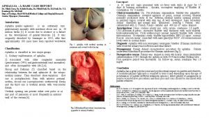 Case report APHALLIA A RARE CASE REPORT Dr