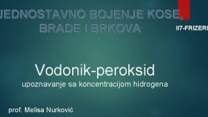 Bojenje brade i brkova