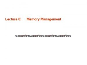 Memory management unit