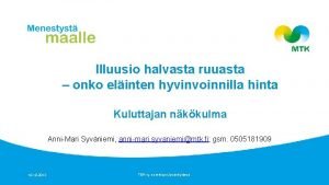 Illuusio halvasta ruuasta onko elinten hyvinvoinnilla hinta Kuluttajan