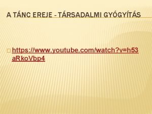 A TNC EREJE TRSADALMI GYGYTS https www youtube