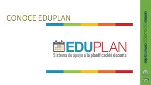 Plataforma eduplan