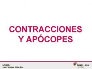 Ejemplos de artículos y contracciones