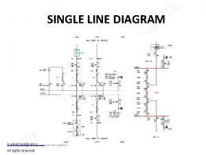Busbar single line diagram