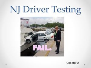 NJ Driver Testing Chapter 2 Driver License Testing