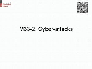 M 33 2 Cyberattacks M 33 2 Cyberattaques