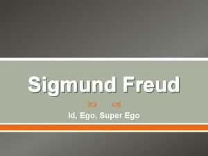Freud background