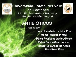 Universidad Estatal del Valle de Ecatepec Lic En