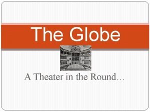What shape was the globe theatre