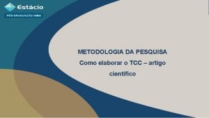 Problematica tcc