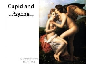 Cupid greek mythology