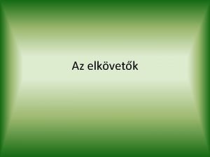 Az elkvetk nv minsts elkveti alakzat Fk Banicsa