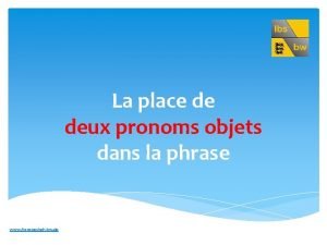 Pronoms adverbiaux allemand