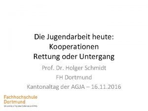 Holger schmidt fh dortmund Holger schmidt fh dortmund