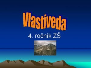 4 ronk Z SLOVANIA A VEK MORAVA prchod