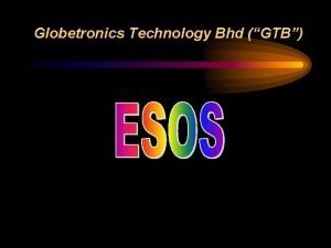 Globetronics Technology Bhd GTB Globetronics Technology Bhd GTB