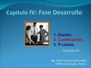 Capitulo IV Fase Desarrollo 1 Diseo 2 Codificacin