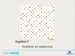 Hvordan skrive sakprosa Hvordan skrive sakprosa