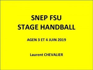 Compétence attendue handball cycle 4