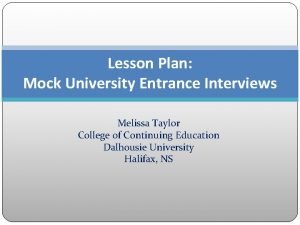 Mock trial interview questions Mock trial interview questions