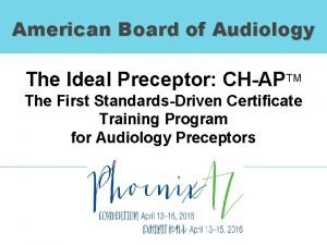 Aba certification audiology