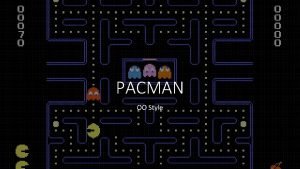 PACMAN OO Style Pacman an object oriented view