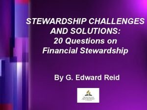 Stewardship questions