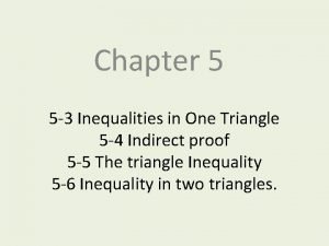 5-6 skills practice inequalities in two triangles