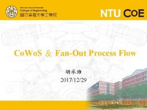 Co Wo S FanOut Process Flow 20171229 3