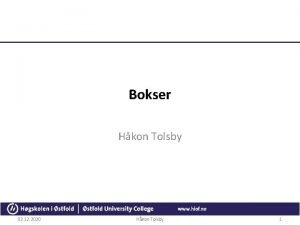 Bokser Hkon Tolsby 02 12 2020 Hkon Tolsby