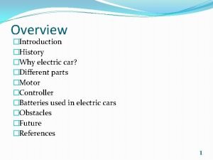 Electric car introduction
