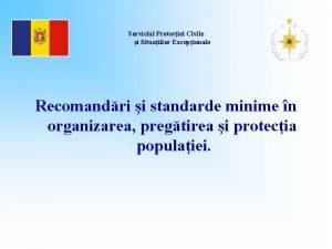 Serviciul Proteciei Civile i Situaiilor Excepionale Recomandri i