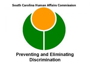 South carolina human affairs commission right to sue