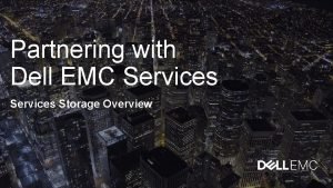 Dell emc services