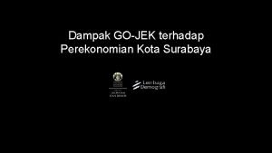Dampak gojek terhadap perekonomian indonesia