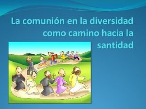 Santidad y comunion
