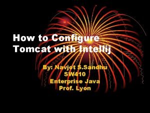 How to Configure Tomcat with Intellij By Navjot