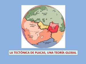 LA TECTNICA DE PLACAS UNA TEORA GLOBAL ESTRUCTURA