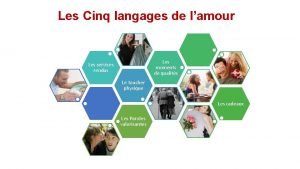 Les Cinq langages de lamour Les moments de