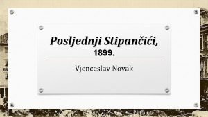 Tema posljednji stipančići