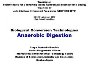 Training on Technologies for Converting Waste Agricultural Biomass