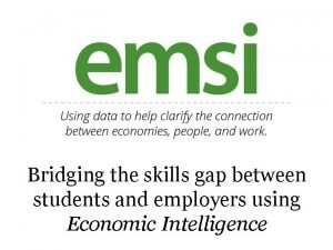 Bridging the skills gap between students and employers