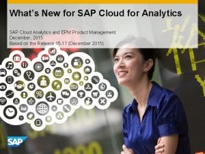 Whats New for SAP Cloud for Analytics SAP