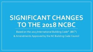 Ncbc 2018