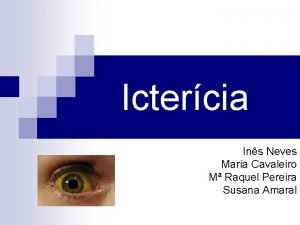 Ictercia Ins Neves Maria Cavaleiro M Raquel Pereira