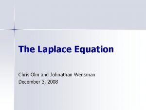 Laplace's equation