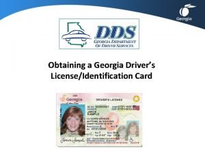 Georgia driver's license