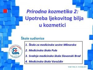 http www emedica hr Prirodna kozmetika 2 Upotreba