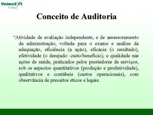 Tipos de auditoria