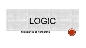 Science of reasoning